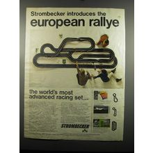 1966 Strombecker European Rallye Racing Set Advertisement