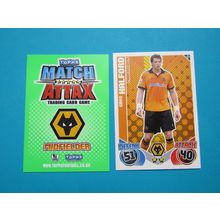 352. Greg Halford - Wolverhampton - Match Attax 2010/11 Football Card EF1