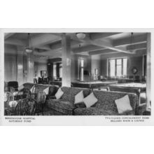 Billiard Hall Birmingham Hospital Saturday Fund Tyn-Y-Coed Postcard