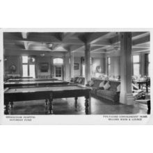 Billiard Room Birmingham Hospital Saturday Fund Tyn-Y-Coed Postcard