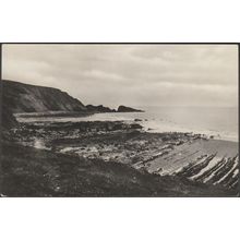 Marsland Mouth near Bude, Cornwall, c.1910s - RP Postcard
