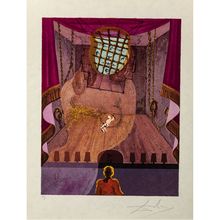 Salvador Dalí Three Plays by the Marquis de Sade 1969 Picture 11 Poster Canvas M