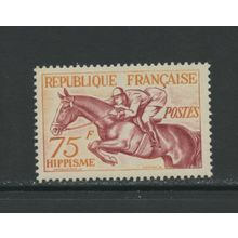 France 705, 1953 Equestrian, VF, MNH (FR338)