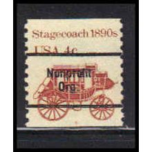 1898Ab 4c Stagecoach Fine MNH Dry Gum CNS 4 PA5498