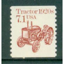 2127 7.1c Tractor Fine MNH Dry Gum MA1997