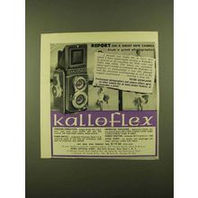 1956 Kalloflex Automat Camera Ad - Report