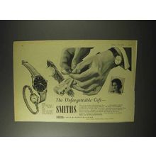 1958 Smiths Watch Ad - A.358, F.639