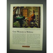 1960 Parke-Davis Ad - Leeuwenhoek and Little Animals