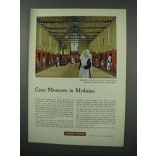 1960 Parke-Davis Medicine Ad - Medieval Hospitals
