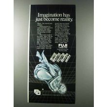 1981 Fuji Cassettes Ad - Imagination Has Become Reality