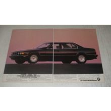 1989 BMW 7-Series Cars Ad - A new golden age of motoring