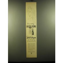 1948 Lucien Lelong Cologne Ad - It's so cooling