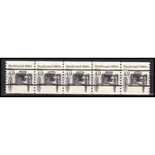 2124a 4.9c Buckboard Very Fine MNH Dry Gum PNC 1/5 Gap 1R X0318