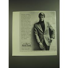 1974 Harris Tweed Ad - Cliftex of New Bedford Sports Jacket