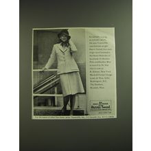 1974 Harris Tweed Towncliffe Suit Ad - So suitably young, so suitably smart