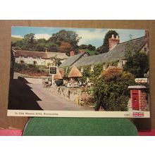 YE OLDE MASONS ARMS, BRANSCOMBE, DEVON unused postcard by E T W Dennis =