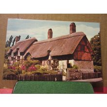SHOTTERY, STRATFORD UPON-AVON unused postcard Anne Hathaway's Cottage by M & L =