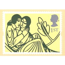 The Love Of Shakespeare Poems Eric Gill Book Royal Mail PHQ Postcard