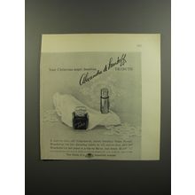 1953 Alexandra de Markoff Tribute Perfume Ad - Your Christmas angel deserves