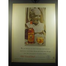 1957 Old Grand-Dad Bourbon Ad - The fact that you serve Old Grand-Dad