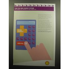 2009 Shell Oil Ad - For the new energy future we need to make it all add up