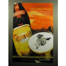 2009 Kahlua Coffee Liqueur Advertisement - Kahlua White Russian