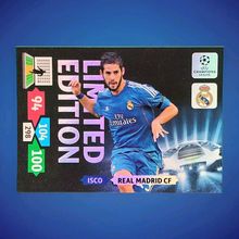 PANINI ADRENALYN XL - Champions League 13/14 ISCO Real Madrid LIMITED EDITION