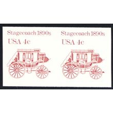 2228b, Mint 4¢ VF NH - Imperforate Coil Pair Error - Stuart Katz