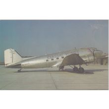 Classic Wings Douglas DC 3A Civil Aircraft Postcard (QA276)