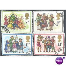 1978 Christmas Set SG1071-1074 Very Fine Used.