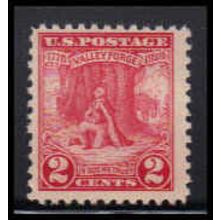 645 2c Valley Forge Just Clears MNH O1502