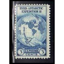 753 3c Byrd Expedition Just Clears MNH O5297