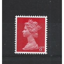 GB.SG738 8d Bright Vermilion.Mounted Mint.Jul25