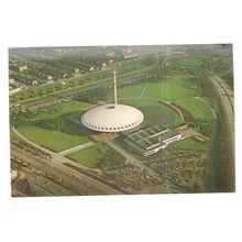 EVOLUON from the air , EINDHOVEN, HOLLAND .unused vintage postcard =