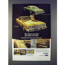 1973 Ford LTD Brougham, Galaxie 500 Car Ad!