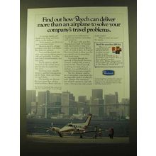 1981 Beechcraft Duke Airplane Ad - Solve Problems