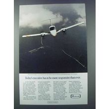 1981 Beechcraft Duchess Plane Ad - Today's Executive