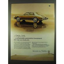 1981 Cadillac Seville Car Ad - Remarkable Investment