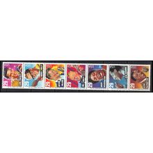 2724-2730 29c Music Legends Fine MNH Plt/10 Bot S111111 2 Plt #s L00200