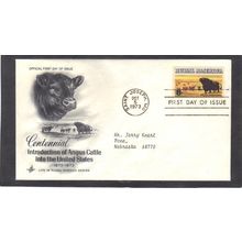 FDC Art Craft 1504 8c Angus Cattle (Cachet-Typed/A) CV42320