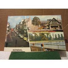 multiview, KENDAL, CUMBRIA unused postcard. Colourmaster =