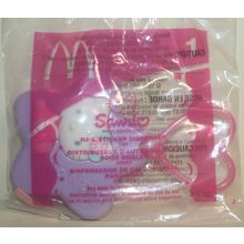 2002 McDonalds Hello Kitty #1 Nail Sticker Dispenser Mint in Package