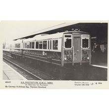 BR British Rail Prototype DMU 140001 Train Barrow In Furness Postcard