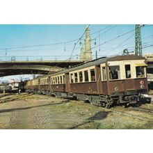 SEC Naval 1945 349-378 Train Barcelona To Vilanova 1964 Postcard