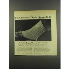 1956 Viyella Socks Advertisement - For Christmas: Viyella Socks - $1.50