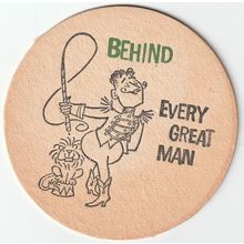 BEER MAT - WORTHINGTON BREWERY - GREEN SHIELD - (Cat 037) - (1960)