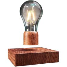 Magnetic Levitating Floating Wireless LED Light Bulb Desk Lamp for Unique Gifts,