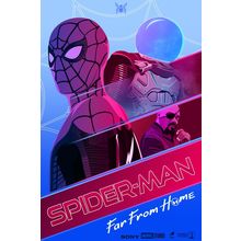Spider-Man Far From Home 28 Poster Canvas Movie Film Print A0 A1 A2 A3 A4 A5 A6