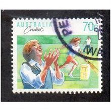 AUS 1989 70c 'SPORTS - CRICKET' FINE USED (EBID28-934)
