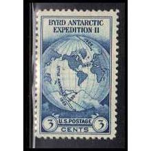 733 3c Byrd Expedition Almost Very Fine MLH Z1166